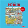 PRAHA Puzzle, omalovánky, kvízy - Libor Drobný - Kliknutím na obrázek zavřete